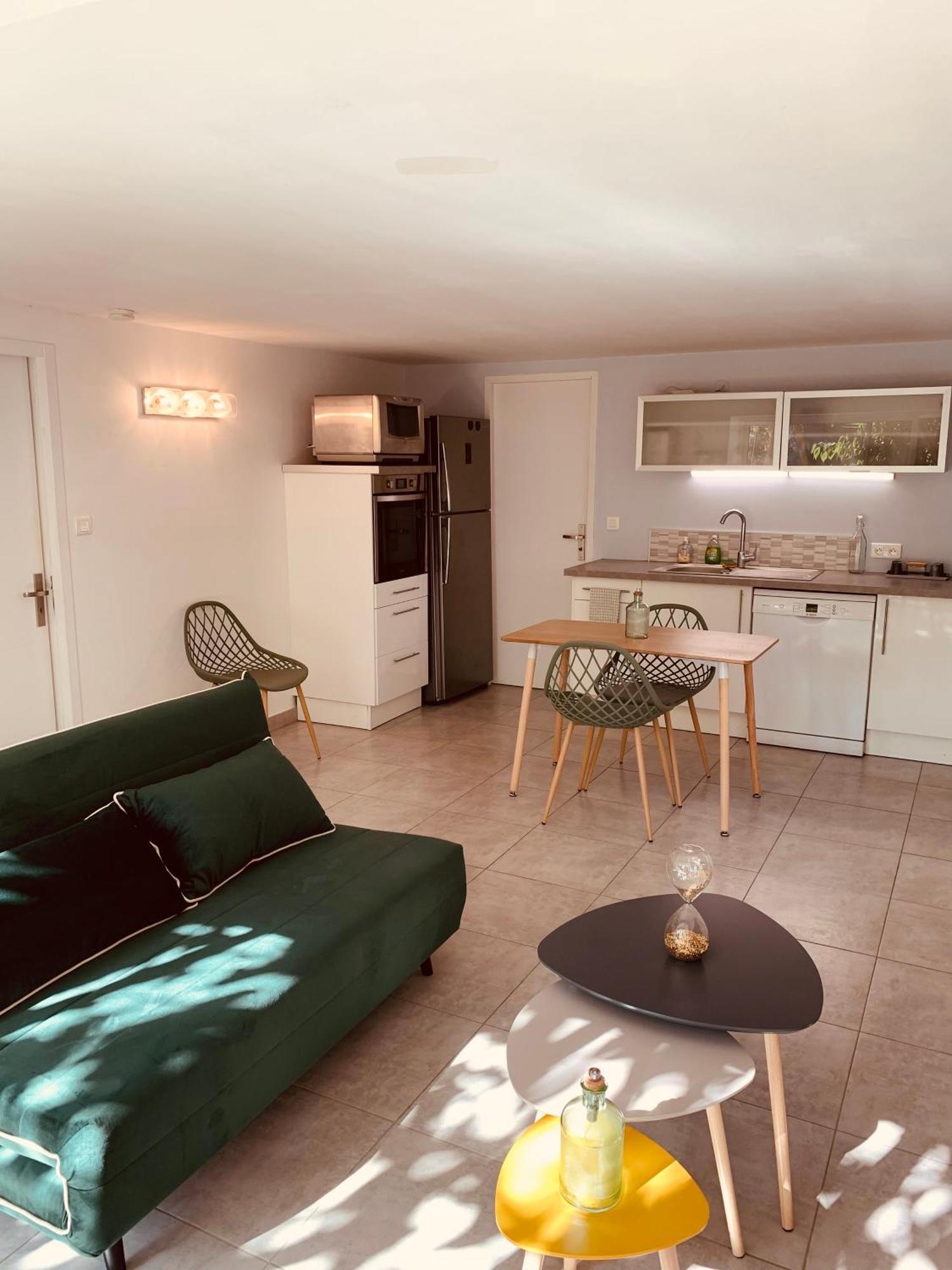נים Appartement Independant Avec Jardin Et Acces Piscine מראה חיצוני תמונה